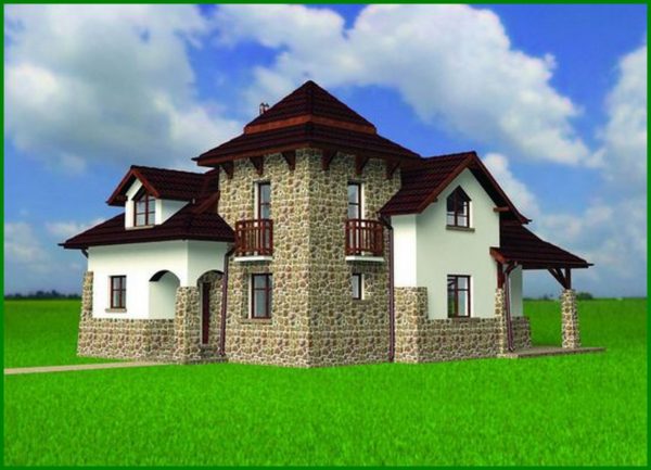 971. Attractive residential building - castle
