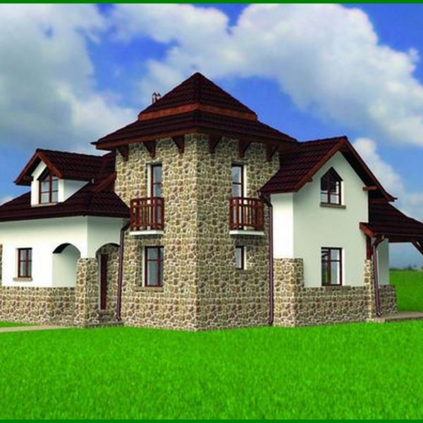 971. Attractive residential building - castle